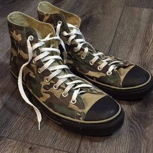 mens camouflage converse shoes